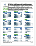 2024-2025 90-Day Inspection Calendar English