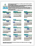 2026-2027 90-Day Inspection Calendar English